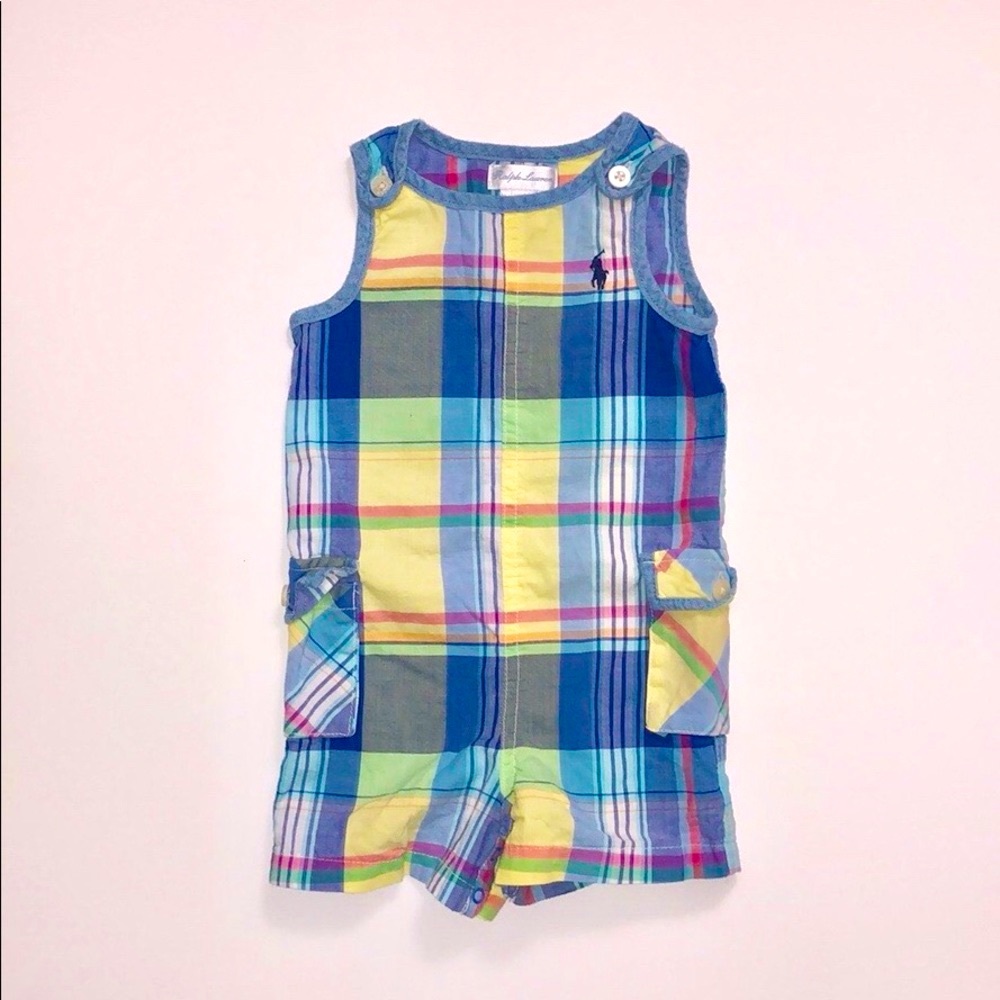 Ralph Lauren Plaid One Piece